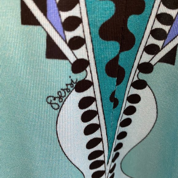 BESSI Blue/Multi Color Floral Print Dress - Picture 8 of 10